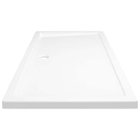 Piatto Doccia in ABS Rettangolare Bianco 70x120 cm 148905