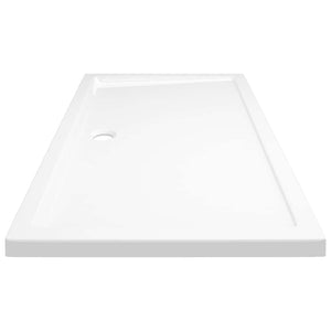 Piatto Doccia in ABS Rettangolare Bianco 70x120 cm 148905