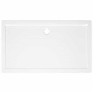 Piatto Doccia in ABS Rettangolare Bianco 70x120 cm