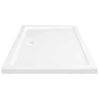 Piatto Doccia in ABS Rettangolare Bianco 70x100 cm