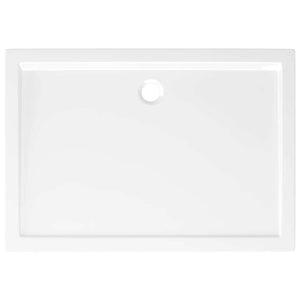 Piatto Doccia in ABS Rettangolare Bianco 70x100 cm 148906