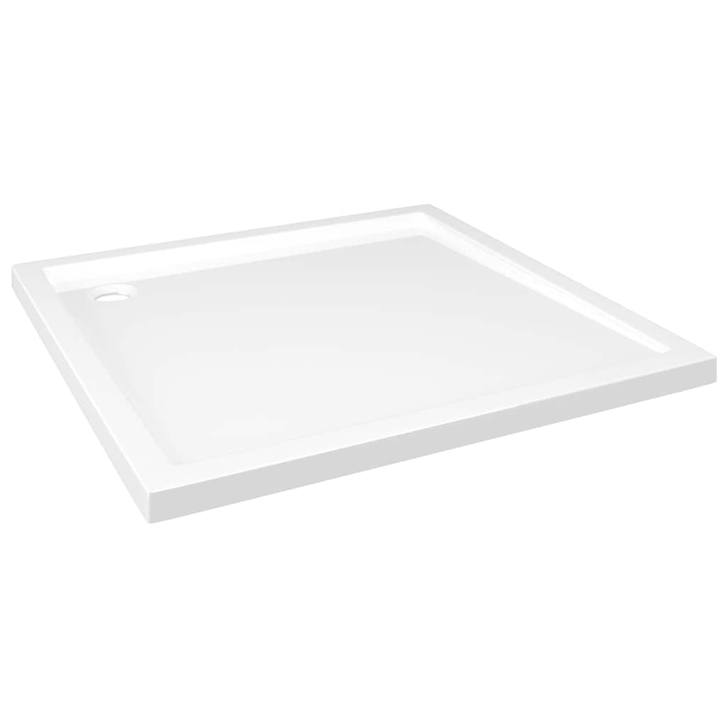 Piatto Doccia Quadrato in ABS Bianco 80x80 cm cod mxl 19776
