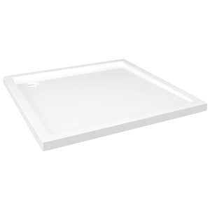 Piatto Doccia Quadrato in ABS Bianco 80x80 cm cod mxl 19776