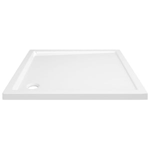 Piatto doccia quadrato da bagno ABS Bianco 80 x 80 cm 02_0001951