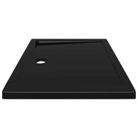 Piatto Doccia in ABS Rettangolare Nero 70x90 cm 148911