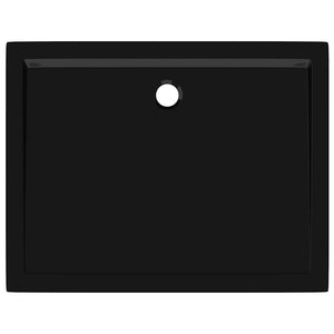 Piatto Doccia in ABS Rettangolare Nero 70x90 cm 148911