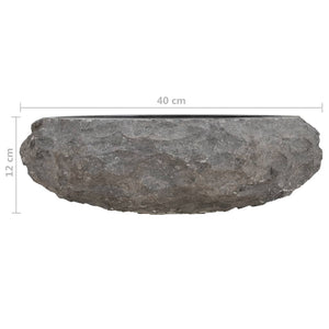 Armadietto da Bagno in Legno di Teak con Lavabo in Marmo Nero 3058163