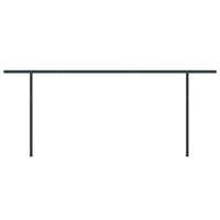 Set Pali per Tenda da Sole Antracite 600x245 cm Ferro 315101