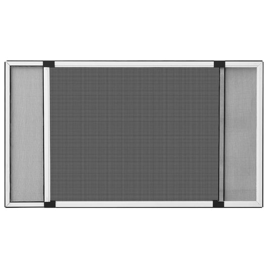 Zanzariera Allungabile per Finestre Bianca (75-143)x50 cm cod mxl 63327