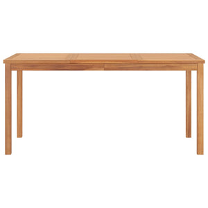 Tavolo da Pranzo da Giardino 160x80x77 cm in Massello di Teak 315620