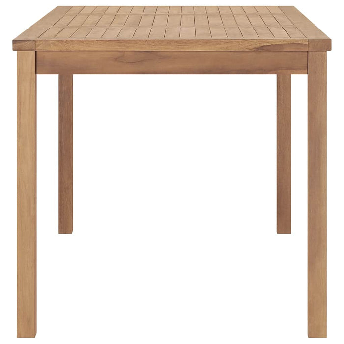 Tavolo da Pranzo da Giardino 160x80x77 cm in Massello di Teak 315620