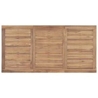 Tavolo da Pranzo da Giardino 160x80x77 cm in Massello di Teak cod mxl 34138