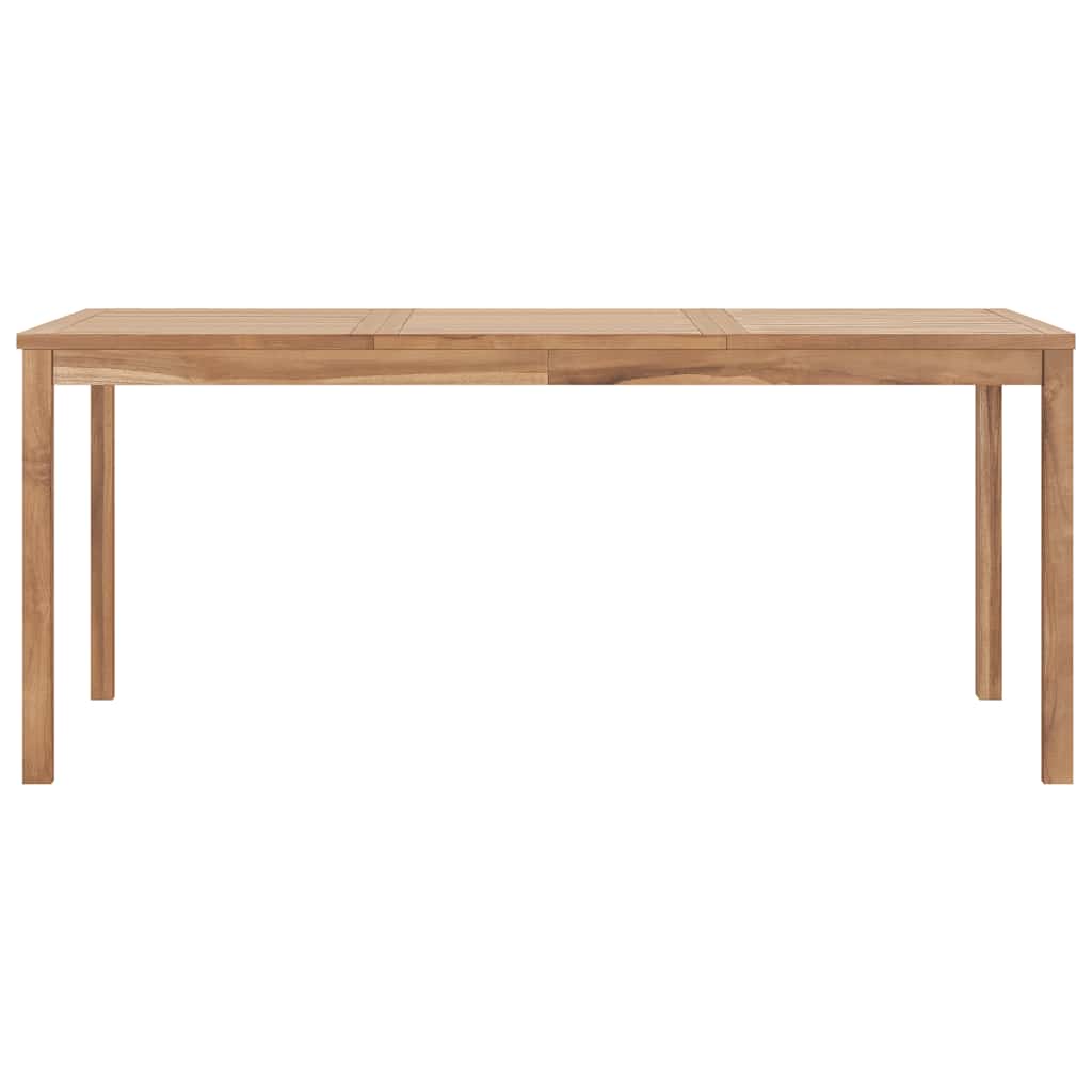 Tavolo da Pranzo da Giardino 180x90x77 cm in Massello di Teak 315621