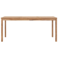 Tavolo da Pranzo da Giardino 180x90x77 cm in Massello di Teak 315621