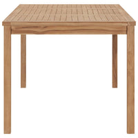 Tavolo da Pranzo da Giardino 180x90x77 cm in Massello di Teak 315621