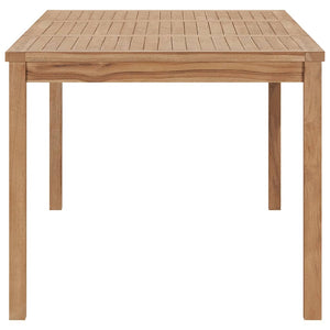 Tavolo da Pranzo da Giardino 180x90x77 cm in Massello di Teak 315621