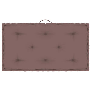 Cuscino per Pallet e Pavimento Talpa 73x40x7 cm in Cotone