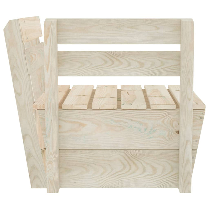 Divano Angolare Modulare su Pallet in Legno di Abete Impregnatocod mxl 106006