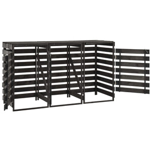 Copribidone Triplo 210x75x121 cm in Legno di Pino Verniciato 315412