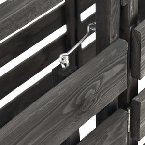 Copribidone Triplo 210x75x121 cm in Legno di Pino Verniciato 315412