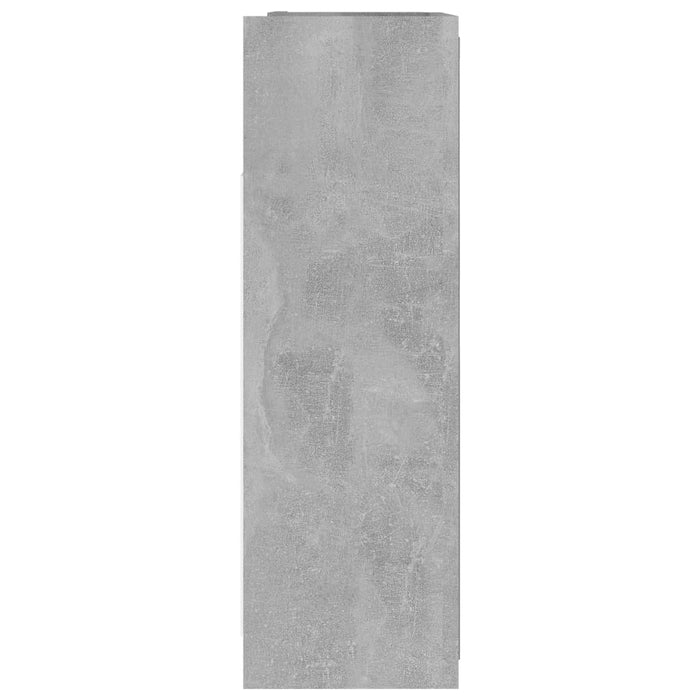 Mobile Bagno Specchio Grigio Cemento 62,5x20,5x64cm Multistrato 803312