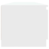 Mobile Porta TV con Luci LED Bianco 140x40x35,5 cm 804292