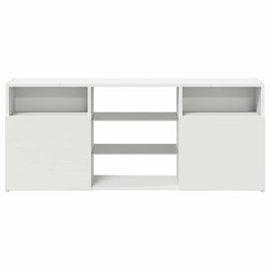 Mobile Porta TV con Luci LED Bianco 120x30x50 cm 804301