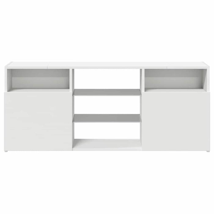 Mobile Porta TV con Luci LED Bianco 120x30x50 cm 804301