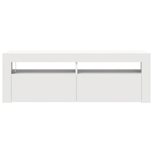 Mobile Porta TV con Luci LED Bianco 120x35x40 cm 804310