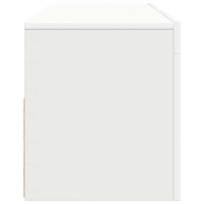 Mobile Porta TV con Luci LED Bianco 120x35x40 cm cod mxl 34029