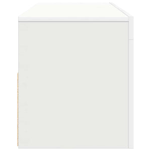 Mobile Porta TV con Luci LED Bianco 120x35x40 cm 804310