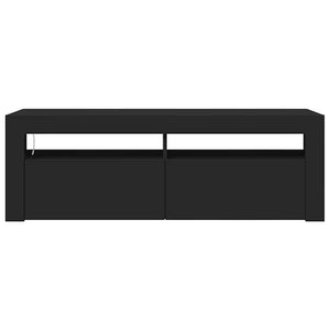 Mobile Porta TV con Luci LED Nero 120x35x40 cm cod mxl 34007