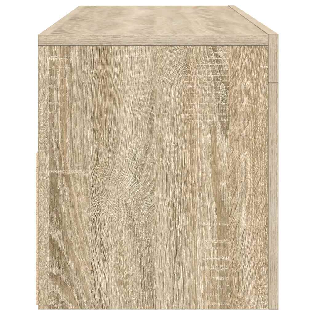 Mobile Porta TV con Luci LED Rovere Sonoma 120x35x40 cm cod mxl 6103