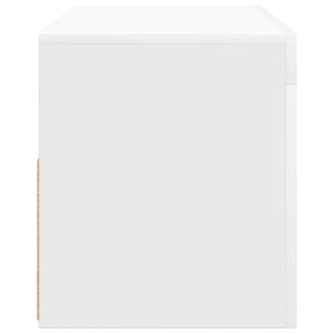 Mobile Porta TV con Luci LED Bianco 90x35x40 cm