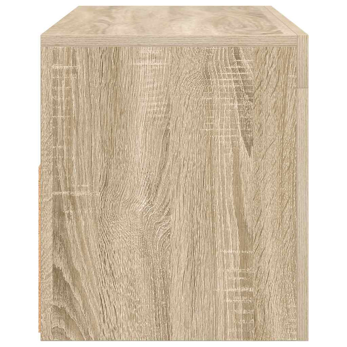 Mobile Porta TV con Luci LED Rovere Sonoma 90x35x40 cm cod mxl 13609