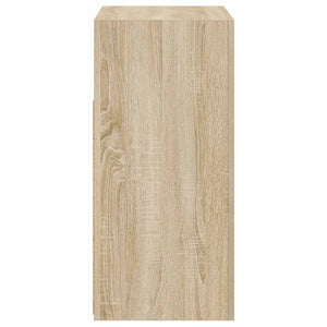 Credenza con Luci LED Rovere Sonoma 80x35x75 cm cod mxl 48247