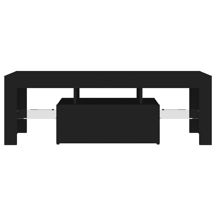 Mobile Porta TV con Luci LED Nero 120x35x40 cm cod mxl 52087