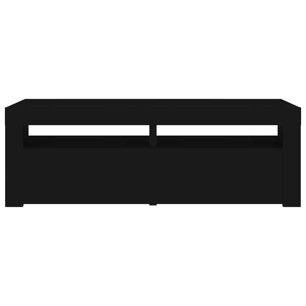 Mobile Porta TV con Luci LED Nero 120x35x40 cm cod mxl 34049