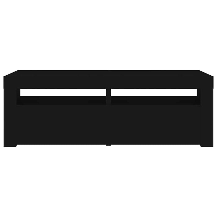 Mobile Porta TV con Luci LED Nero 120x35x40 cm 804356