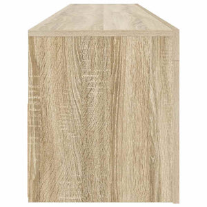 Mobile Porta TV con Luci LED Rovere Sonoma 120x35x40 cm 804358