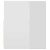 Mobile Porta TV con Luci LED Bianco Lucido 120x35x40 cm cod mxl 53320