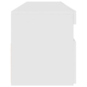 Mobile Porta TV con Luci LED Bianco 90x35x40 cm cod mxl 64212