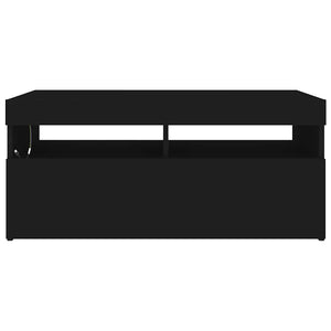 Mobile Porta TV con Luci LED Nero 90x35x40 cm cod mxl 25446