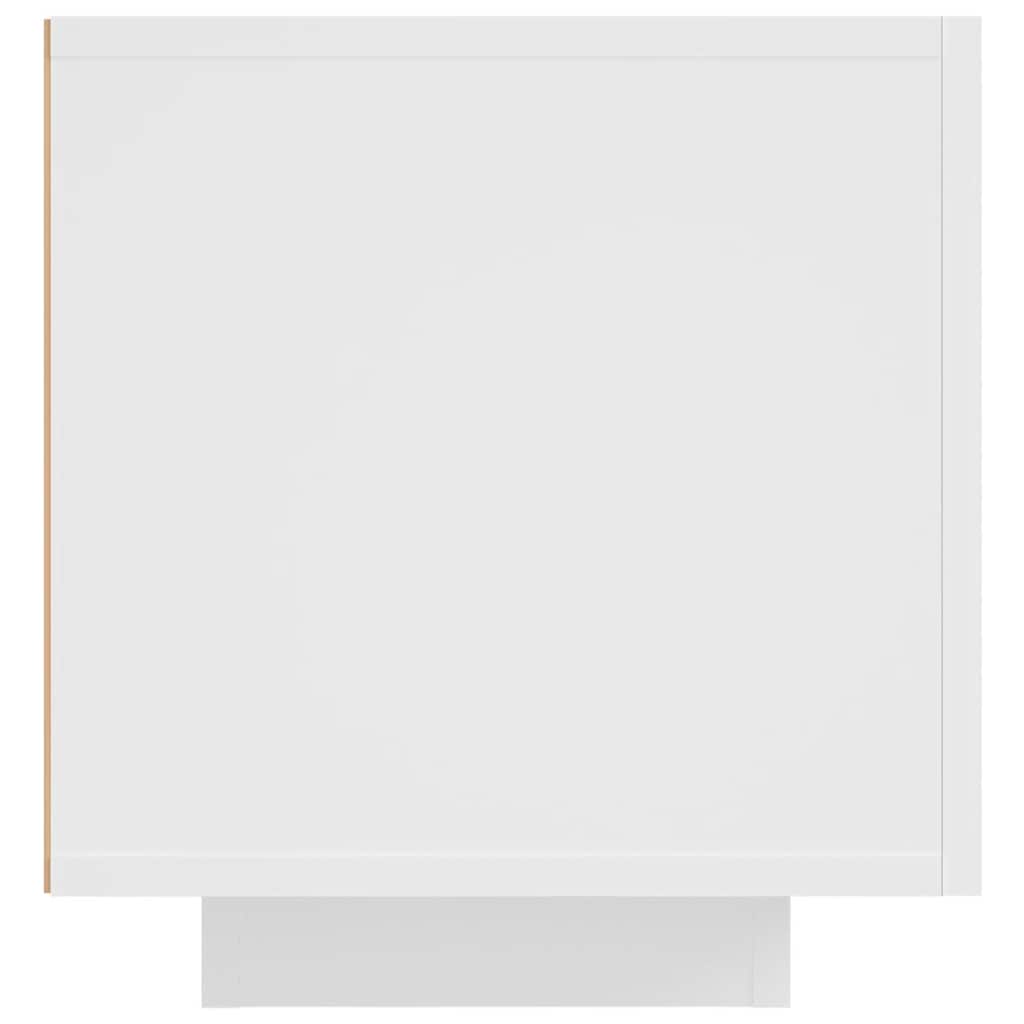 Mobile Porta TV con Luci LED Bianco 160x35x40 cm 804427