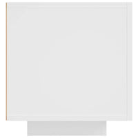 Mobile Porta TV con Luci LED Bianco 160x35x40 cm 804427