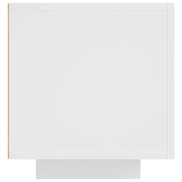 Mobile Porta TV con Luci LED Bianco 160x35x40 cm 804427