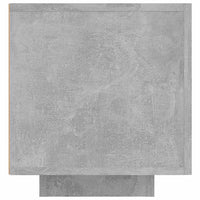 Mobile Porta TV con Luci LED Grigio Cemento 160x35x40 cm 804431