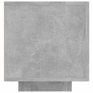 Mobile Porta TV con Luci LED Grigio Cemento 160x35x40 cm 804431