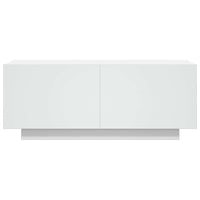 Mobile Porta TV Bianco 100x35x40 cm in Legno Multistrato 804436