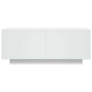Mobile Porta TV Bianco 100x35x40 cm in Legno Multistrato 804436